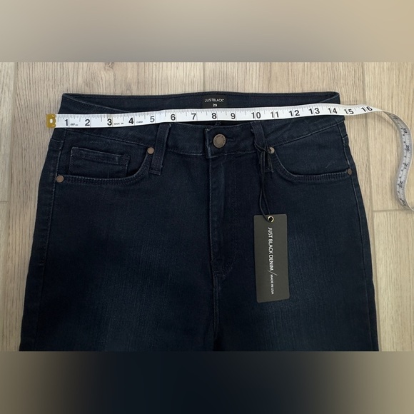 JUSTBLACK Dark Wash Skinny Jeans. STRETCH - Picture 4 of 11